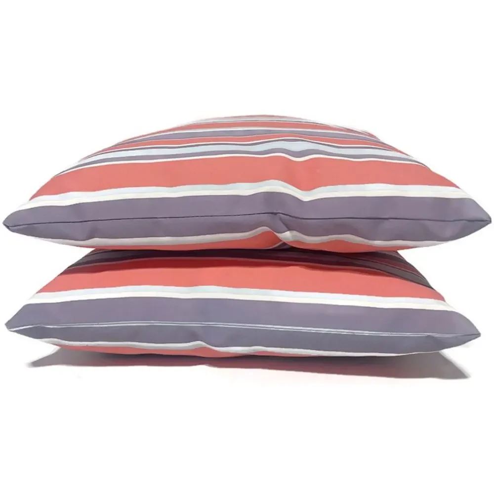 Accent Throw Pillows Orange Purple Blue 14